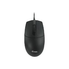 Ratón EQUIP Silent USB-A 1200dpi Negro (EQ245117)