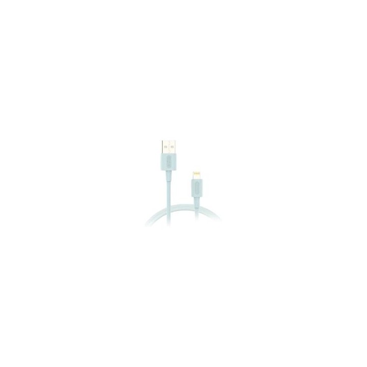 Cable NUBBEH USB-A/Lightning 1m Turquesa (NBTCABLALT1)