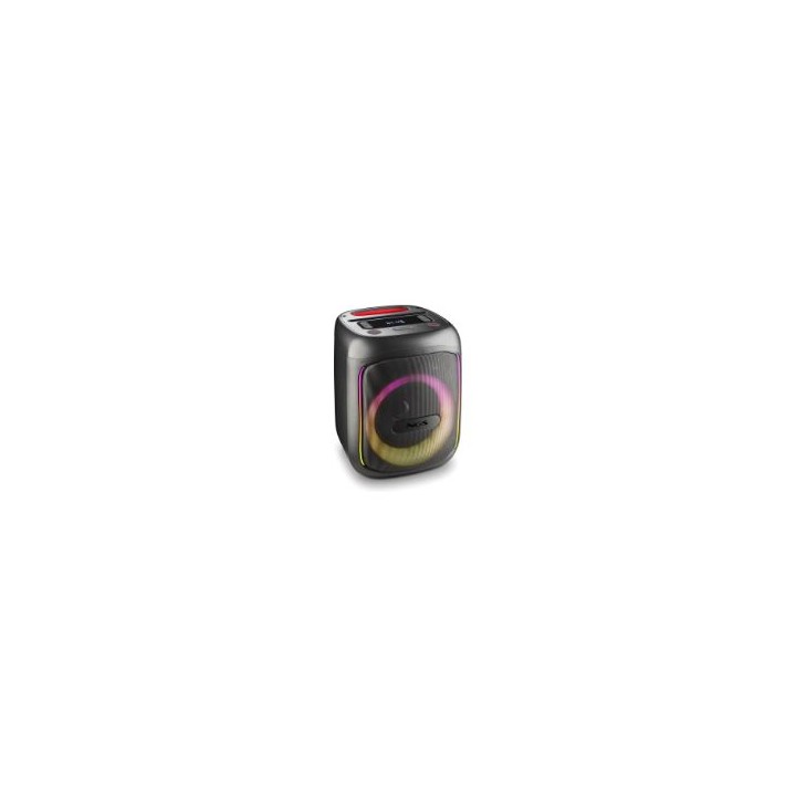 Altavoz NGS LED 80W TWS BT/USB/Aux Negro (WILDSWAGGO)