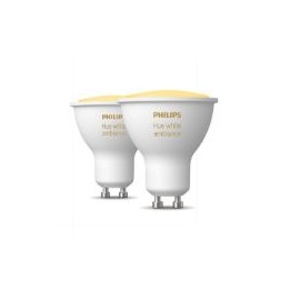 Bombilla Philips Hue LED GU10 35W Kit 2 (929001953310)
