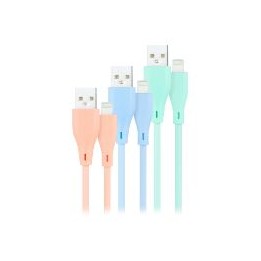 Nanocable Lightning/M a USB-A/M 1m 3 Un (10.10.0401-A1)