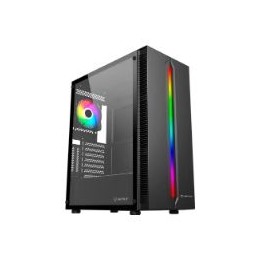 Caja Unyka Armor Lumina ARGB USB ATX Negra (UK511210)