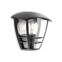 Aplique Mural Philips Creek 60W Negro (915002790302)