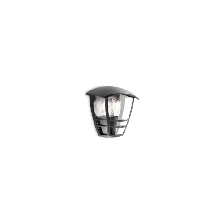 Aplique Mural Philips Creek 60W Negro (915002790302)