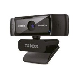 WebCam NILOX 2K 1440p USB 2.0 Negra (NXWCA2K12)