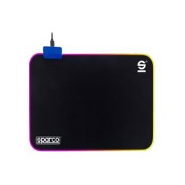 Alfombrilla Gaming SPARCO RGB 300x250mm (SPMOUSEPAD)