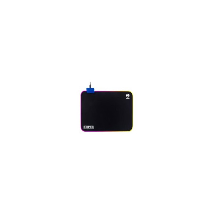 Alfombrilla Gaming SPARCO RGB 300x250mm (SPMOUSEPAD)