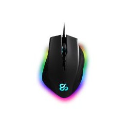 Ratón Newskill Habrok RGB USB Negro (NS-MS-HABROK)