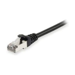 Cable EQUIP RJ45 Cat.6 S/FTP 10m Negro (EQ606108)