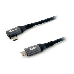 Cable EQUIP USB-C/M a USB-C/M 1m Negro (EQ128891)