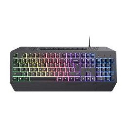 Teclado Gaming Trust GTX836 Evocx RGB USB Negro (24998)