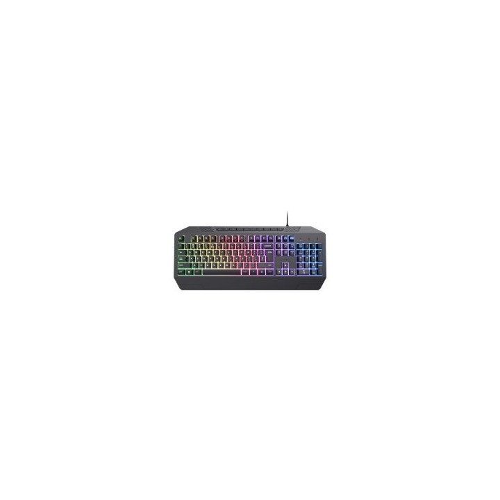 Teclado Gaming Trust GTX836 Evocx RGB USB Negro (24998)