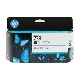 Tinta HP DesignJet 738 Negro 130ml (498N4A)