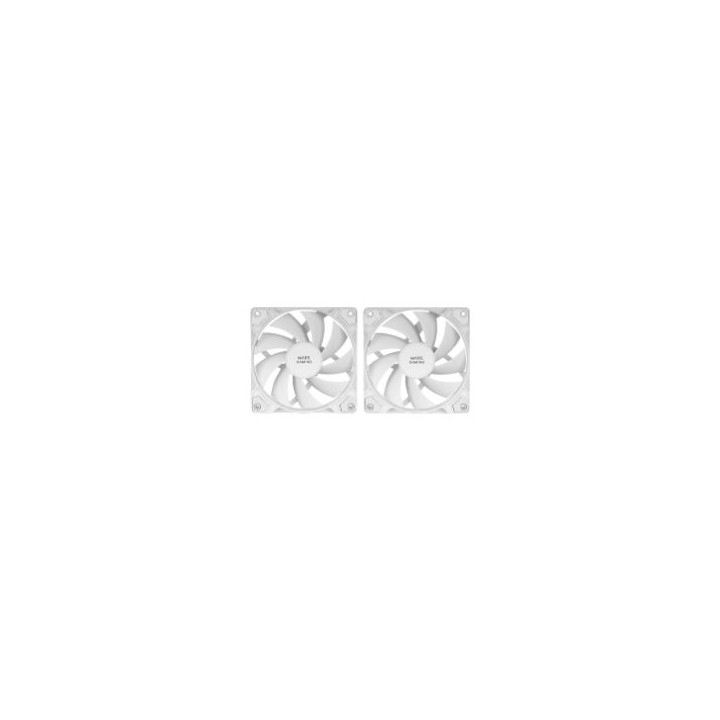 Ventilador Mars Gaming MF-PROX2 Kit 2 Blanco (MFPROX2W)