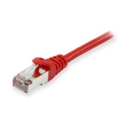 Cable EQUIP RJ45 Cat.6e S/FTP 10m Rojo (EQ606508)