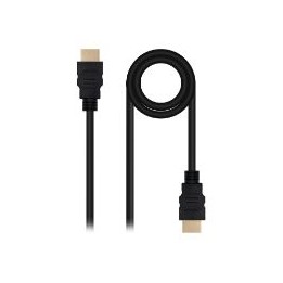Nanocable HDMI A/M a HDMI A/M 10m Negro (10.15.3810)