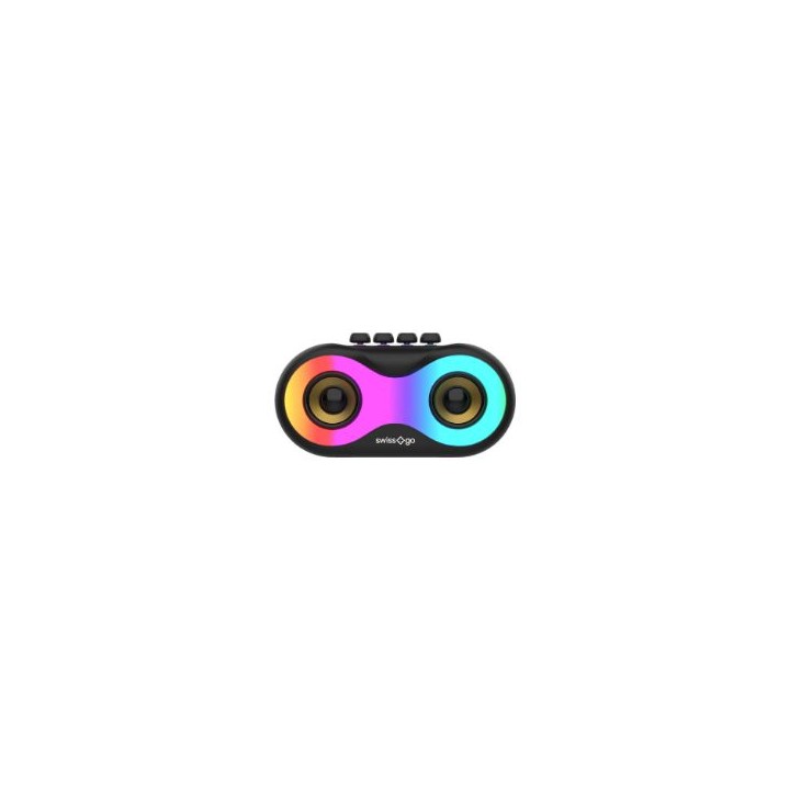 Altavoz SWISS GO Wali Bluetooth RGB USB-C (SWI303272)