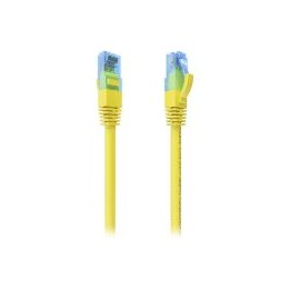 Cable AISENS RJ45 Cat6 UTP CCA 30cm Amarillo(A135-0830)
