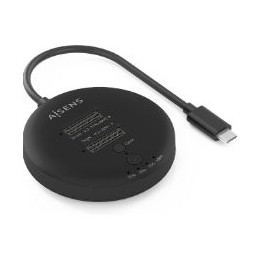 Docking AISENS USB-C a 2xSSD M.2 NVMe (ASDS-2M2N05-BK)