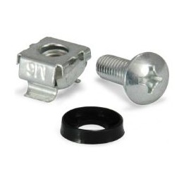 Kit Tornilleria EQUIP M6 para Rack 19" 20Unid(EQ922492)