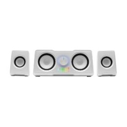 Altavoces Mars Gaming 2.2 35W USB 3.5mm Blancos (MS22W)