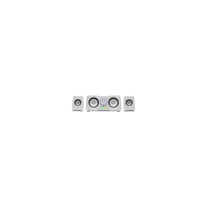 Altavoces Mars Gaming 2.2 35W USB 3.5mm Blancos (MS22W)