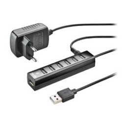 Hub NGS 7xUSB 2.0 Negro (IHUB7TINY)