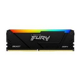 Módulo Kingston DDR4 8Gb 3600 RGB Fury (KF436C17BB2A/8)