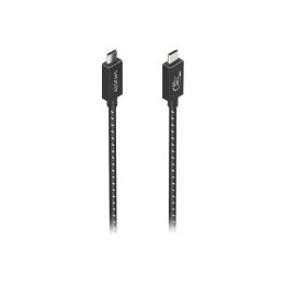 Cable AISENS USB-C 4.0/M a USB-C 4.0/M 50cm (A156-0866)
