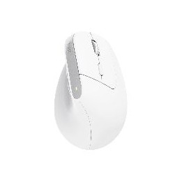 Ratón Vertical Trust Bayo+ Óptico RF BT Blanco (25399)