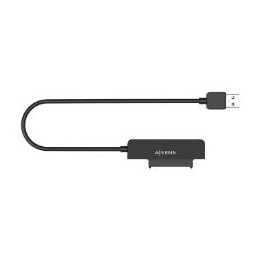 Adaptador AISENS SATA a USB 3.0/3.1 Negro (ASE-25A03B)