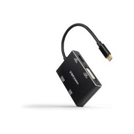 Adaptador Nanocable USB-C-VGA/DVI/HDMI/DP (10.16.4307)