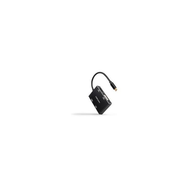 Adaptador Nanocable USB-C-VGA/DVI/HDMI/DP (10.16.4307)