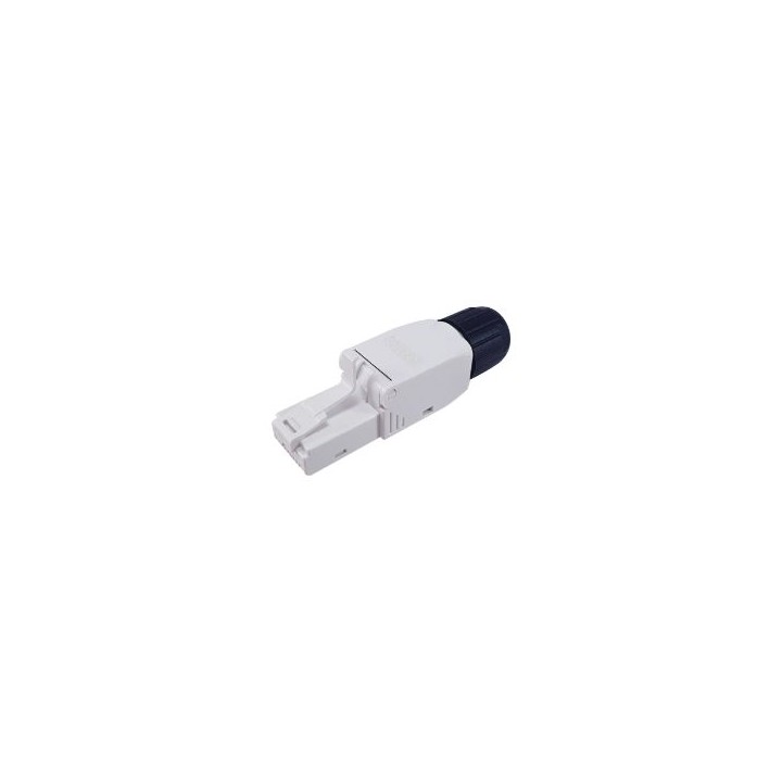 Conector EQUIP RJ45 Cat.6 Kit 5 Negro/Blanco (EQ121161)