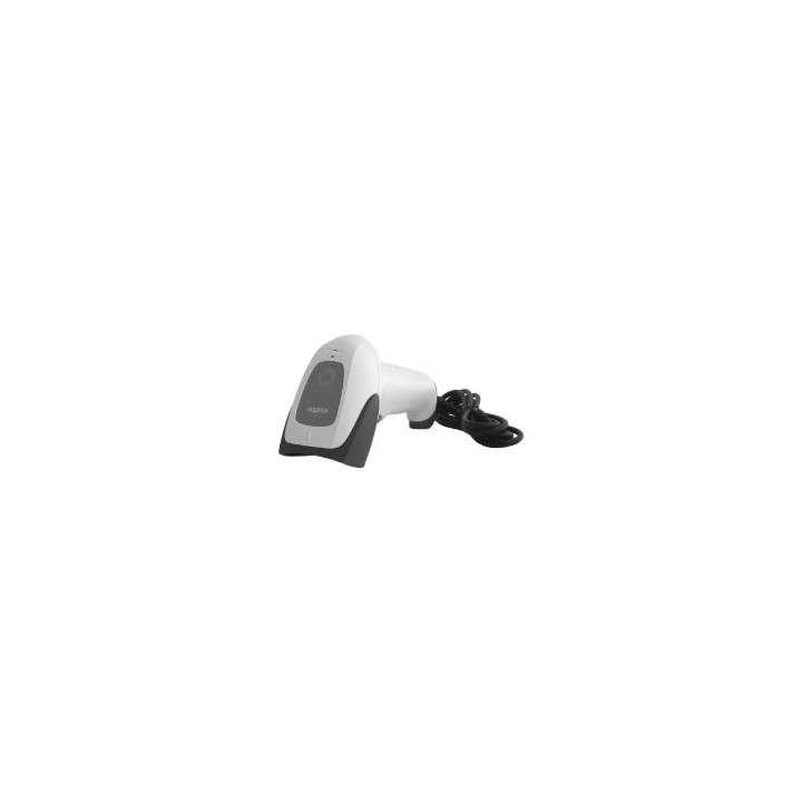 Lector Approx Código Barras 1D/2D USB Blanco(APPLS22WH)