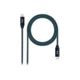 Nanocable USB-C 4/M a USB-C 4/M 1m (10.01.4301-COMB)