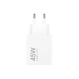 Cargador de Pared XIAOMI 45W 1xUSB-A Blanco (BHR07SLEU)