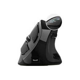 Ratón Vertical Trust Voxx RF Bluetooth Negro (23731)