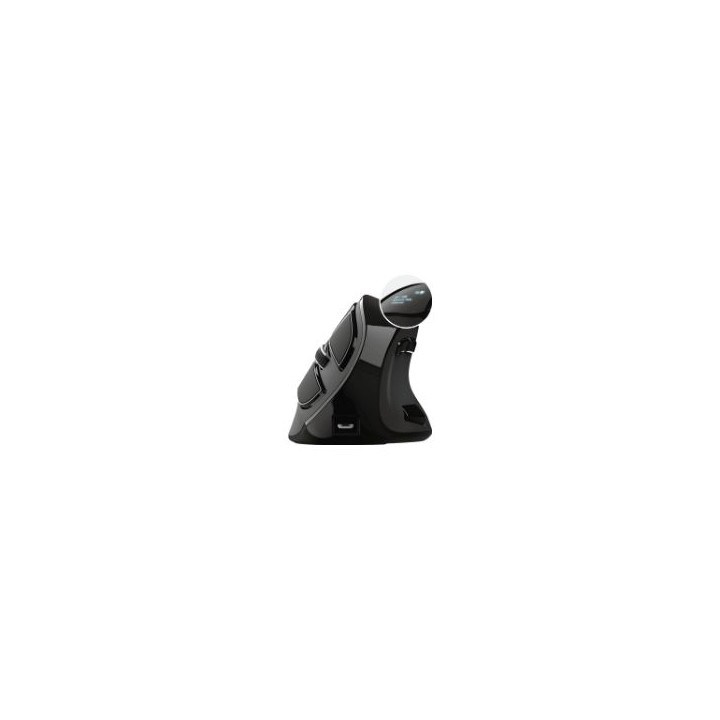 Ratón Vertical Trust Voxx RF Bluetooth Negro (23731)
