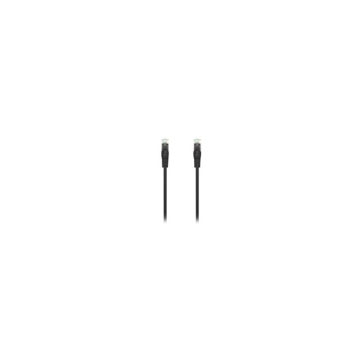 Cable AISENS RJ45 Cat.6a UTP 50cm Negro (A145-0586)