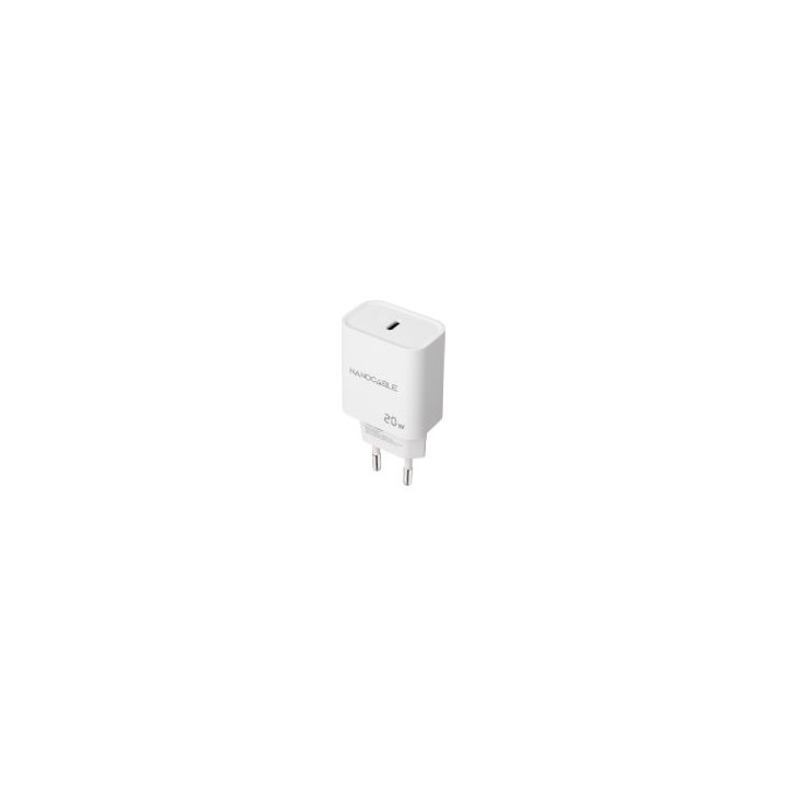 Cargador de Pared Nanocable 1xUSB-C Blanco (10.10.2005)