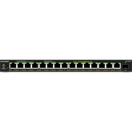 NETGEAR 16-Port High-Power PoE+ Gigabit Ethernet Plus Switch (231W) with 1 SFP port (GS316EPP) Gestionado EnergÍ­a sobre