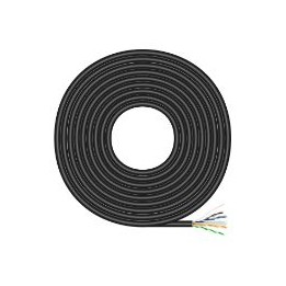 Cable AISENS RJ45 Cat.6 UTP Ext 100m Negro (A135-0675)