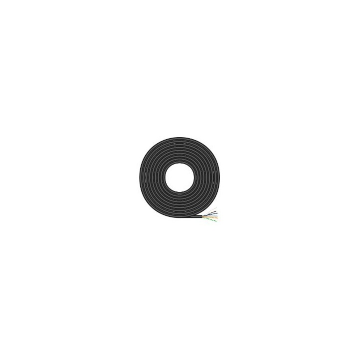 Cable AISENS RJ45 Cat.6 UTP Ext 100m Negro (A135-0675)