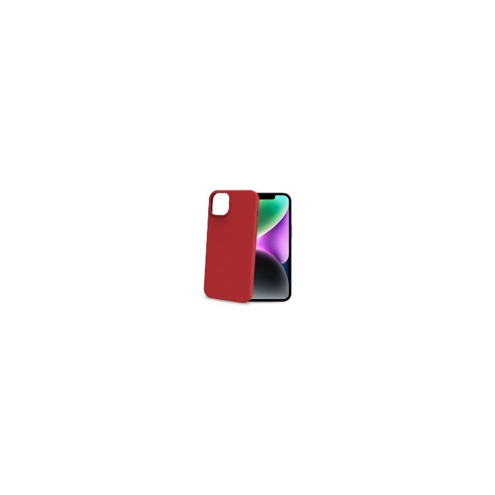 Funda CELLY Cromo 6.12" iPhone 15 Roja (CROMO1053RD)