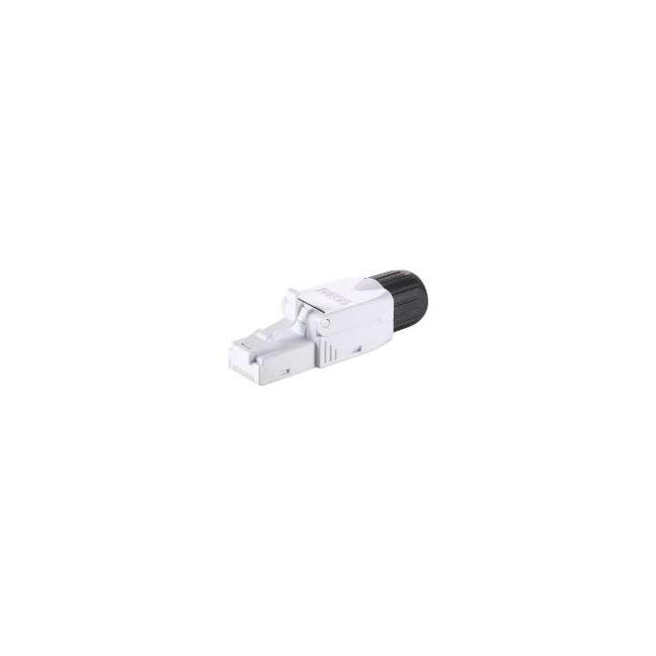 Conector EQUIP RJ45 Cat6a Kit 5 Negro/Blanco (EQ121162)
