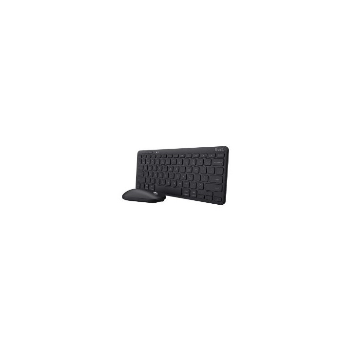 Teclado+Ratón Trust Lyra Bluetooth Negro (25061)