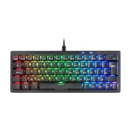 Teclado Mars Gaming RGB USB-C Negro (MKMINIPROYES)