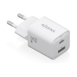 Cargador de Pared AISENS 35W Blanco (ASCH-35W2P024-W)