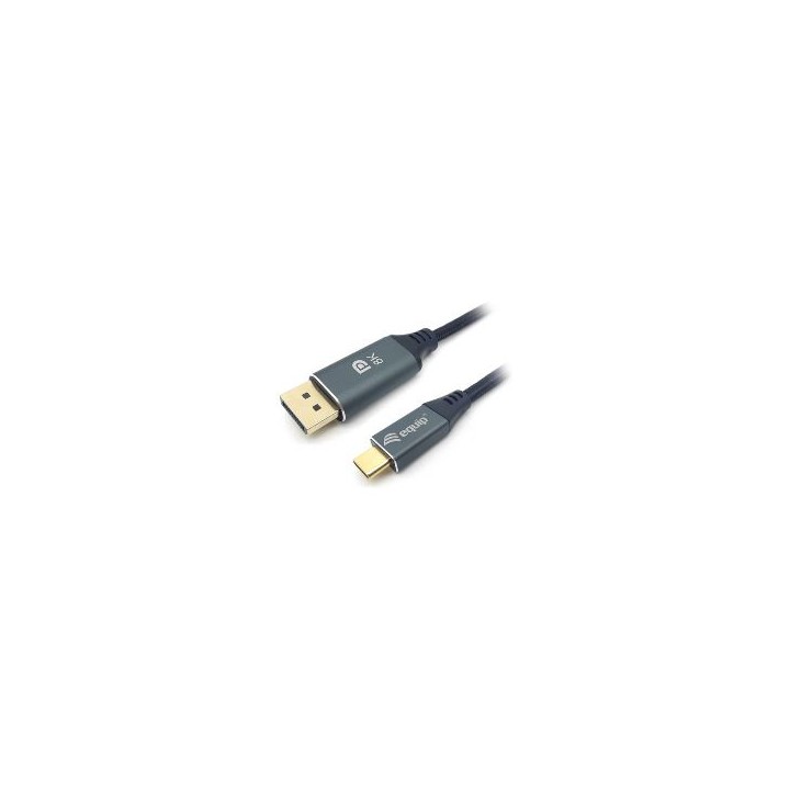 Cable EQUIP USB-C/M a HDMI A/M 2m Gris/Negro (EQ133416)